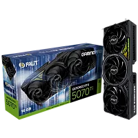 Видеокарта Palit RTX5070Ti GAMINGPRO 16GB GDDR7 256bit 3xDP HDMI 3FAN RTL (NE7507T019T2-GB2031Y)