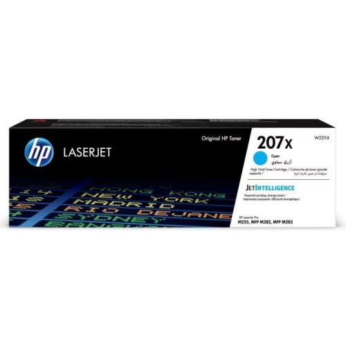 Тонер-картридж/ HP 207X Cyan LaserJet Toner Cartridge (W2211X)