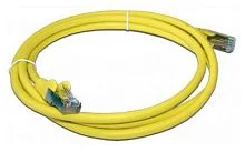 Патч-корд Lanmaster LAN-PC45/ S5E-5.0-YL FTP RJ-45 вил.-вилка RJ-45 кат.5E 5м желтый LSZH (уп.:1шт) (LAN-PC45/S5E-5.0-YL)