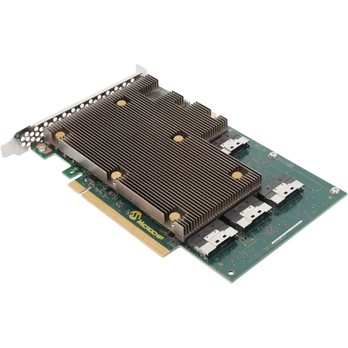 RAID контроллер Microchip SmartRAID 3258-32i, Tri-mode SAS/ SATA/ NVMe, 32i-ports, PCIe 4.0 x8, 8GB DDR4 Cache, RAID 0/ 1/ 5/ 6/ 50/ 60/ 1 Tripple/ 10 Tripple/ Adaptec SmartRAID Ultra 3258-32i / e (3258UPC32IXS)