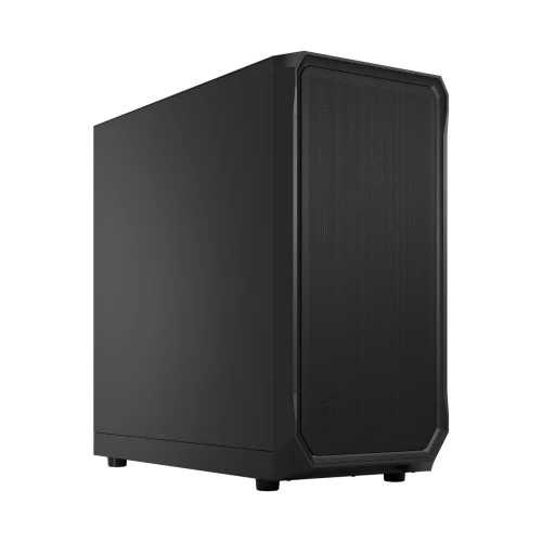 Корпус ПК без блока питания/ Case Fractal Design Focus 2, Midi-Tower, 2x140mm, 2xUSB-A 3.0 + 1xUSB 3.2 Type-C, ATX, mATX, mITX Black (FD-C-FOC2A-07)