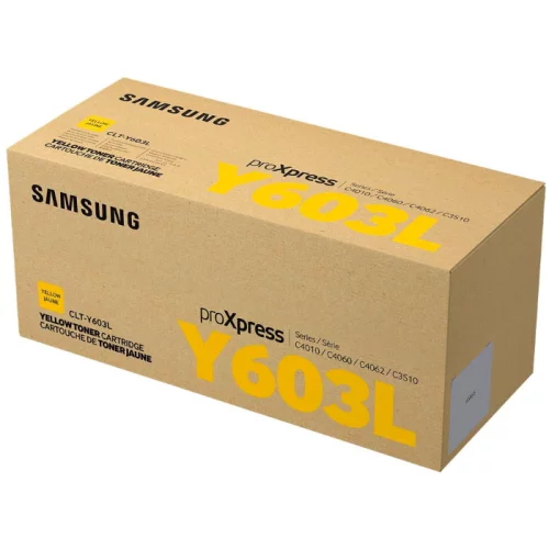 Картридж Samsung SL-C4010 желтый 10000 стр. (SV253A) (SV253A) Тонер-картридж/ Samsung CLT-Y603L High Yield Yellow Toner Cartridge (SV253A) фото 2