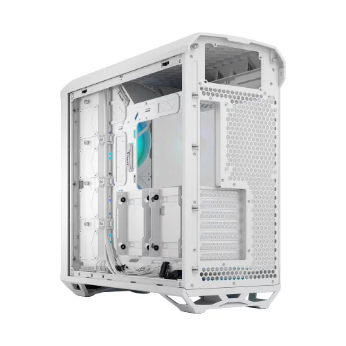 Корпус ПК без блока питания/ Case Fractal Design Torrent RGB TG Clear Tint, Full-Tower, 2x180mm + 3x140mm RGB, 2xUSB-A 3.2 + 1xUSB 3.2 Type-C E-ATX, SSI-CEB, SSI-EEB, ATX, mATX, mITX White (FD-C-TOR1A-07) фото 17