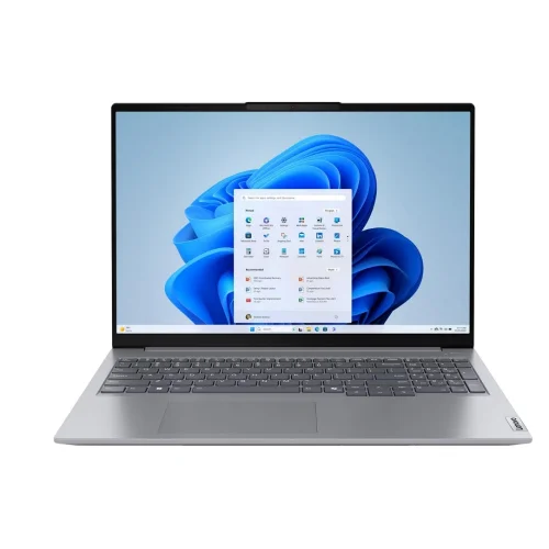Ноутбук ThinkBook 16 G7 ARP 16 WUXGA (1920x1200) IPS 300N, Ryzen 5 7535HS, 1x 16GB DDR5-4800, 512GB SSD M.2, Radeon 660M, WiFi6, BT, TPM2, FPR, FHD+IR Cam, 45Wh, 65W USB-C, NoOS, 1.7kg, 1Y (21MW009VAK)
