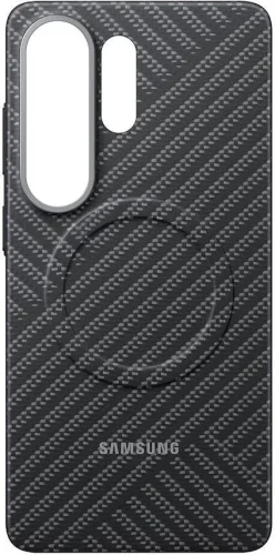 Чехол (клип-кейс) Samsung для Samsung Galaxy S26 Ultra Carbon Magnet Case with MagSafe серый (EF-KS948SSEGRU)