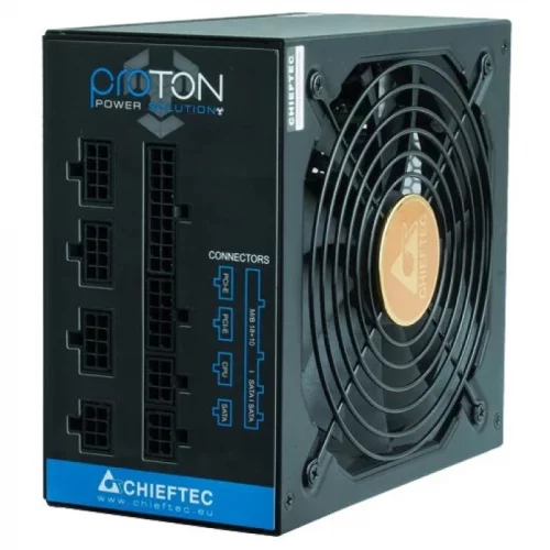 Блок питания Chieftec PSU BDF-850С 850W Proton ATX2.3, EPS12V 230V 14cm Fan 80+Bronze Active PFC, 20+4, 8(4+4)p, 4x8(6+2)p, 9xSATA, 3xMolex, FDD (BDF-850C) фото 2