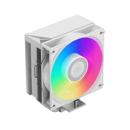 Кулер для процессора/ CPU Cooler PCCooler RT500 TC ARGB WH (245W, 4-pin PWM, 152mm, Al/Cu, 5x6mm, ARGB, 1x120mm, 73.32CFM, 34.9dBA, 2200RPM, S: 1851/1700/1200/115X, AM5/AM4, white)