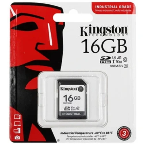 Флеш карта SDHC 16Gb Class10 Kingston [SDIT/16GB] Industrial Temperature Class 10