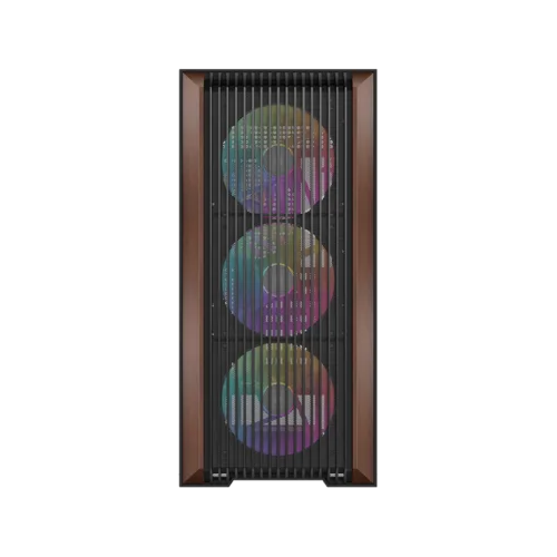 Корпус ПК без блока питания/ Case SAMA Z60 Black, Midi-Tower, TG, 4x140mm ARGB, 2xUSB 3.0 + 1xUSB 3.1 Type-C, E-ATX, ATX, mATX, mITX Black (Z60-BKAWA4X1-GL) фото 2