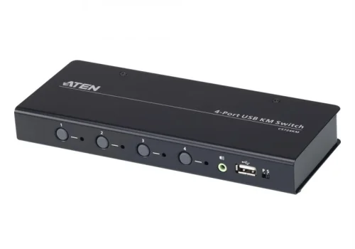КВМ переключатель ATEN 4-Port USB Boundless KM Switch (CS724KM-AT)