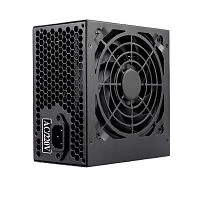 Блок питания CBR ATX 450W 80+ Bronze, DC-DC, APFC, 0.6mm, 24pin, 1*8-pin(4+4P), 1*6+2pin, 4*SATA, 2*IDE, 12cm fan, 1.5м кабель питания, черный [PSU-ATX450-12GM] BOX