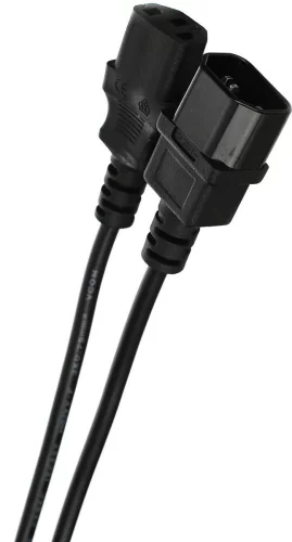 Кабель/ Кабель монитор - компьютер 220V (UPS -] устройство) [VDE] 3G*0.75mm2 VCOM [CE001-CU0.75-1.8], 1.8м (CE001-CU0.75-1.8M)