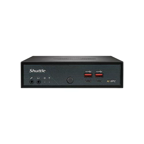 Мини ПК Shuttle NT10H, Intel Ultra5 125H, 2 x DDR5 SODIMM, no SSD, 120w PSU, VESA (77R-NT10H-001-SHU04-MDG) фото 2