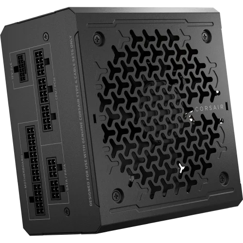 Блоки питания/ Power Supply Corsair RM850e, Model RPS0216, 850W 80+ Gold (ATX, 3.1, PCIe 5.1, Full modular, 1x24(20+4)pin, 2xEPS/ ATX 12V 8-pin (4+4), 1x12V-2x6(12+4)pin, 2x12V-2x6 to Dual 8-Pin(6+2), (CP-9020296-EU)