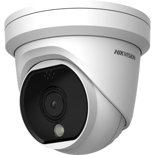 Тепловизионная IP-камера с Deep learning алгоритмом , Тепловое излучение: неохлаждаемый микроболометрический сенсор; 1.8мм@F1.1; область обзора 90 66.4; обнаружение транспорт/человек: 162/53м распознавание транспорт/человек: 41/13м идентификация транспорт