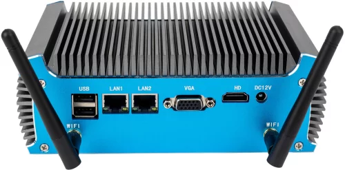 Компьютер Hiper WORKBOX WU11 Cel J4125 (2) 4Gb SSD256Gb 600 noOS 2xGbitEth WiFi BT 65W черный (WU11-J412R4S2NSBS)