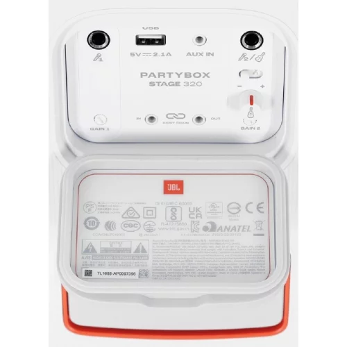 JBL Аудиосистема PARTYBOX Stage 320 White (JBLPBSTAGE320SWUK) фото 3