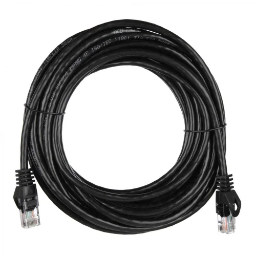 Кабель ACD Патч-корд ACD-LPU5C-75B |ACD-LPU5C-75B| Cat5e UTP 24AWG 4Pair, 7/ 0.18мм CU Черный, 7.5м (741821)