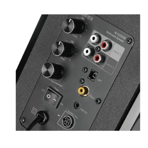 Edifier R1855DB Matte Black {70W RMS, 60-20000Гц, дерево, пульт ДУ, Bluetooth 5.0} фото 2