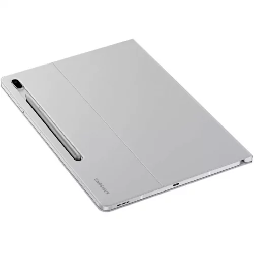 Чехол Samsung Book Cover для Galaxy Tab S7+/FE полиуретан светло-серый (EF-BT730PJEGRU) фото 5