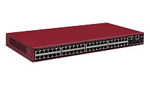 QTECH МПТ Управляемый коммутатор уровня L2+, 48 портов 10/ 100/ 1000BASE-T, 4 порта 100/ 1000BASE-X SFP, встроенный БП, 100-240В AC (QSW-3750-52T-AC-R)