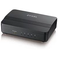 Коммутатор/ ZYXEL GS-105S v2 switch, 5 ports 1000 Mbps, desktop, with priority ports (GS-105SV2-EU0101F)