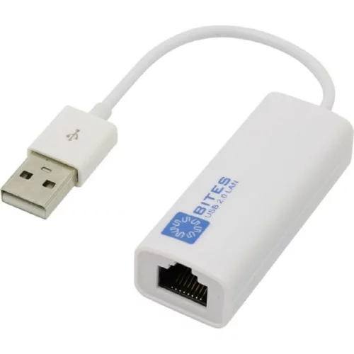 5bites UA2-45-02WH Кабель-адаптер USB2.0 -> RJ45 10/ 100 Мбит/ с, 10см