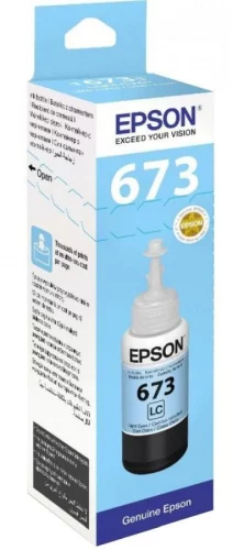 Чернила/ Epson 673 EcoTank Ink light cyan (C13T673598)