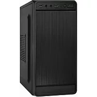 Exegate EX283125RUS Корпус Minitower ExeGate BAA-108 Black, mATX, , 2*USB, Audio