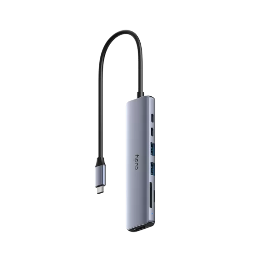 Адаптер/ 7-IN-1 USB C Hub with 4K HDMI (UH407)