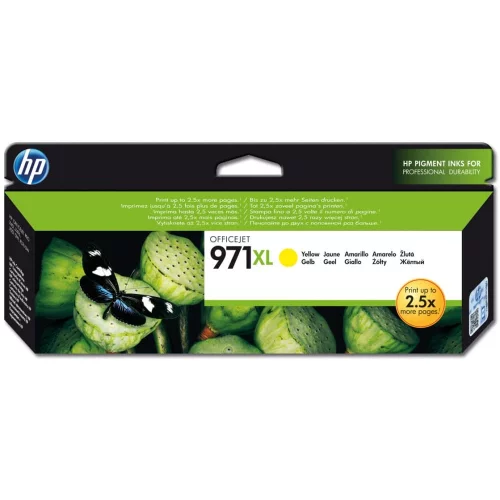 Картридж HP 971XL желтый 6600 страниц (CN628AE)