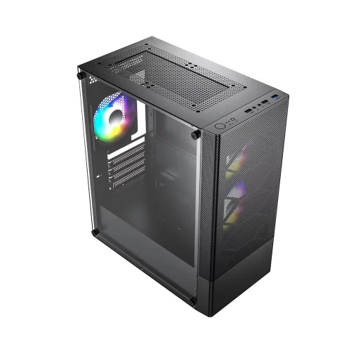 Корпус ACD Coffre 106 USB3.0*1+USB2.0*2+HD audio ,2*12cm F1 ARGB fans at front(Slave fans) ,1*12cm F1 ARGB fan at rear (Master fan), TG (MO-TC4G0-000) фото 2