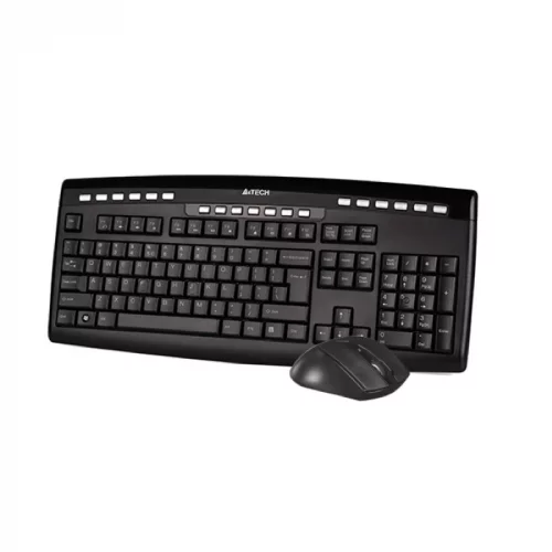 Клавиатура + мышь A4Tech 9200F, Wireless, 2.4G, USB 2.0, 1200-1600-2000dpi, 5But, Multimedia фото 3
