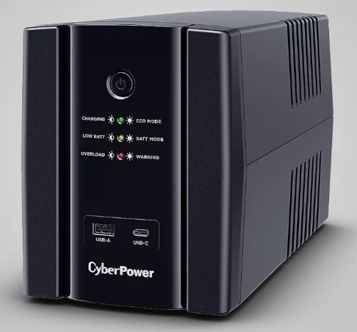 Источник бесперебойного питания/ UPS CyberPower UT1500EG Line-Interactive 1500VA/900W USB/RJ11/45/USB charger A/C