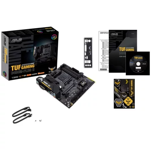Материнская плата/ TUF GAMING B450M-PLUS II (90MB1620-M0EAY0) фото 5
