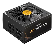 Блок питания Chieftec Polaris 3.0 PPS-1050FC-A3 (ATX 3.0, 1050W, 80 PLUS GOLD, Active PFC, 140mm fan, Full Cable Management, Gen5 PCIe) Retail