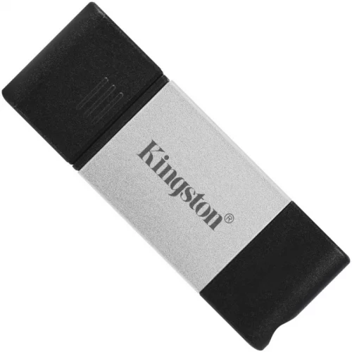 Флеш накопитель 256GB Kingston DataTraveler 80 USB Type-C 3.2 Gen 1 (DT80/ 256GB) (DT80/256GB)