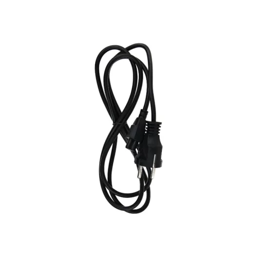 Кабель/ Кабель питания для ноутбуков, 3-pin, с заземлением, 220V (Европейский стандарт) [TP022-1.8-BK] 1,8m