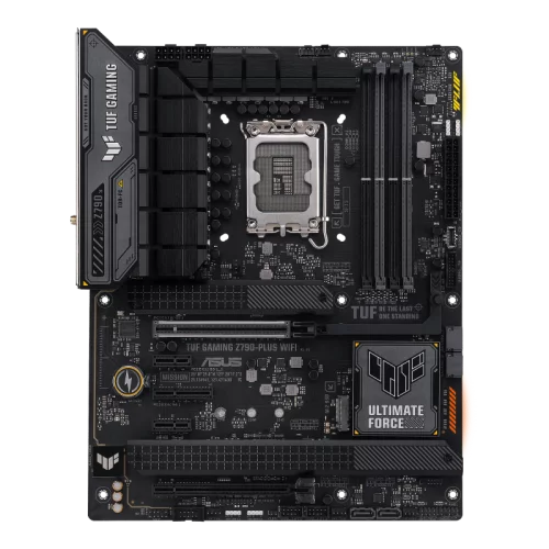 Материнская плата ASUS TUF GAMING Z790-PLUS WIFI (90MB1D80-M0EAY0) Материнская плата ASUS TUF GAMING Z790-PLUS WIFI, LGA1700, Z790, 4*DDR5, HDMI+DP, 4xSATA3 + RAID, M2, Audio, Gb LAN, USB 3.2, USB 2.0, ATX; 90MB1D80-M0EAY0