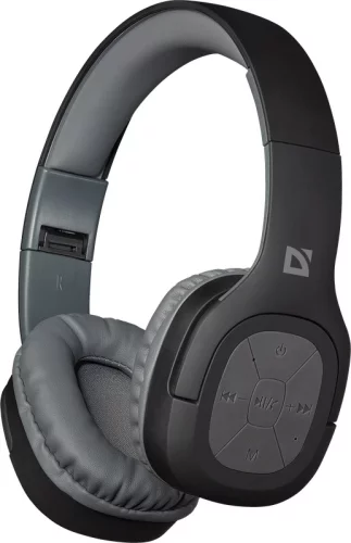 Гарнитура беспроводная Defender FreeMotion B565 серый Bluetooth (63565)
