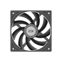 Кулер для корпуса/ Case Cooler PCCooler F5 R12015 BK (120x120x15mm, 4-pin PWM, 68CFM, 35dBA, 2200RPM, Black)