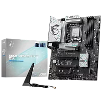 Материнская плата MSI B860 GAMING PLUS WIFI B860, LGA1851, 4*DDR5, 4*PCIEx16, 3*M.2, 1*TypeC, 2*USB3.2Gen2, 6*USB3.2Gen1, 8*USB2.0, 4*SATA3.0, 5G, Type-C(DP), DP, HDMI, ATX, RTL