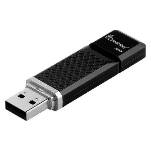 Smartbuy USB Drive 32Gb Quartz series Black SB32GBQZ-K