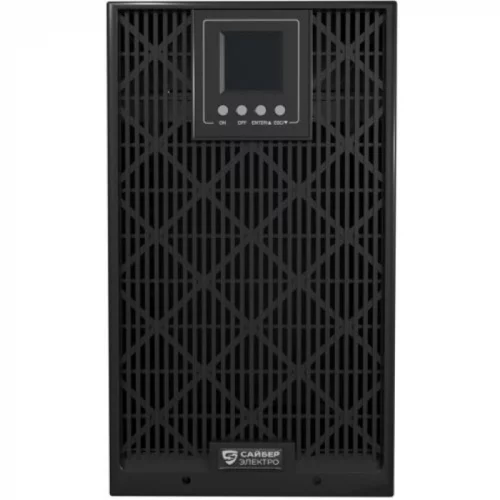 Источник бесперебойного питания Сайбер Электро ЭКСПЕРТ-3000/ UPS Сайбер Электро ЭКСПЕРТ-3000 Онлайн, Напольное исполнение 3000ВА/2400Вт. USB/RS-232/SNMPslo (4 EURO + 2 IEC С13+Terminal) (12В /9Ач. х 6)
