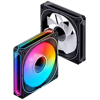Кулер для корпуса/ Case Cooler JONSBO FR-505BR Reverse (120x120x25mm, 4-pin PWM, ARGB, 47.2CFM, 30.0dBA, 1800RPM, Black)