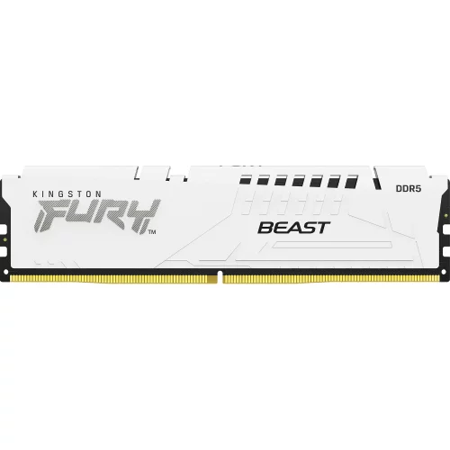 Память оперативная/ Kingston 16GB 6800MT/ s DDR5 CL34 DIMM FURY Beast White XMP (KF568C34BW-16)