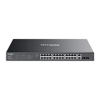 Коммутатор/ Omada 28-Port Gigabit Easy Managed Switch with 24-Port PoE+ (ES228GMP)