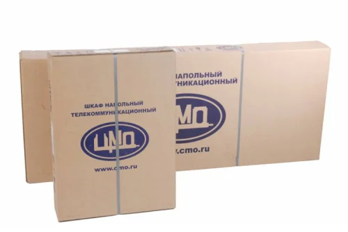 Шкаф телекоммуникационный напольный 18U (600x800) дверь стекло (2 места) (ШТК-М-18.6.8-1ААА) фото 2