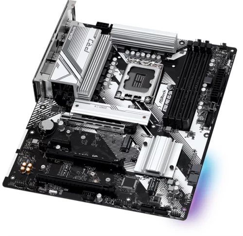 ASROCK B760 PRO RS/ D4, LGA1700, B760, 4*DDR4, HDMI+DP, 4xSATA3 6.0 (RAID), M.2 Socket, 4xUSB 3.2, 2xUSB2.0, Type-C, ATX; 90-MXBKS0-A0UAYZ (B760 PRO RS/D4)