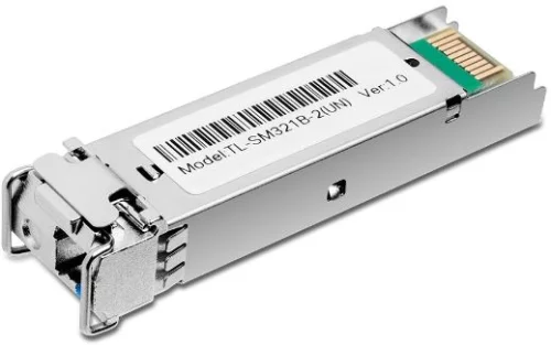 Трансивер/ 1000Base-BX WDM Bi-Directional SFP module, TX: 1310 nm and RX: 1550 nm, 1 LC Simplex port , up to 2 km transmission distance in 9/ 125 µm SMF (SM321B-2)
